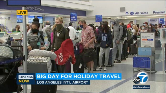 LAX: July 4 travelers return to Los Angeles following holiday