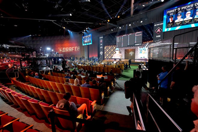 Los Angeles Angels become first to select exclusively pitchers in