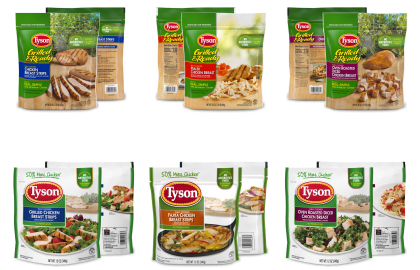 Tyson Foods Recalls Ready-To-Eat Frozen Chicken Products Possibly Contaminated With